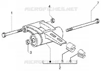 Bras oscillant