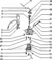 Bequille-bras oscillant