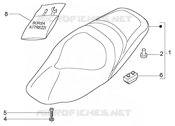 Selle-Trousse D'outilis