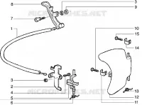 Petrol cap-steering wheel lock