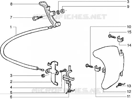 Petrol cap-steering wheel lock