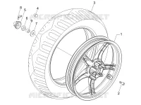 Roue arrière
