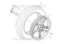 Roue arrière