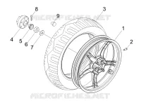 Roue arrière
