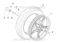 Roue arrière