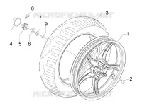 Roue arrière