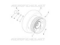 Roue arrière