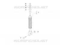 Suspension arrière - Amortisseur/s