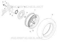 Roue arrière