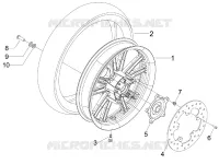 Roue arrière