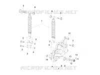 Suspension arrière - Amortisseur/s