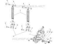 Suspension arrière - Amortisseur/s