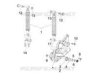 Suspension arrière - Amortisseur/s