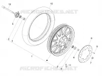 Roue AV nue