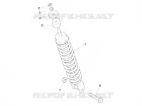 Suspension arrière - Amortisseur/s