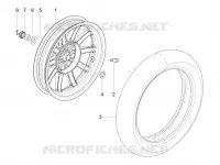Roue arrière