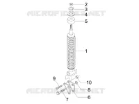 Suspension arrière - Amortisseur/s
