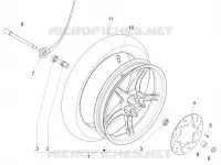 Roue avant