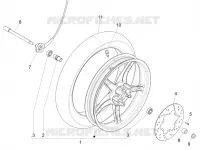 Roue avant