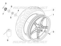 Roue arrière