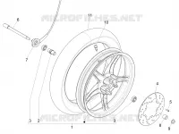 Roue avant