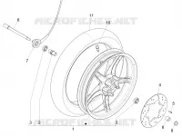 Roue avant
