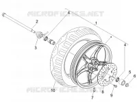 Roue avant