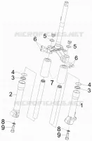 Composants de la fourche (Wuxi Top)