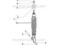 Suspension arrière - Amortisseur/s