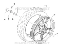 Roue arrière