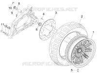 Roue arrière
