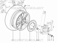 Roue arrière
