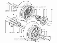 Roue AV nue