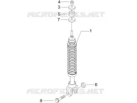 Suspension arrière - Amortisseur/s