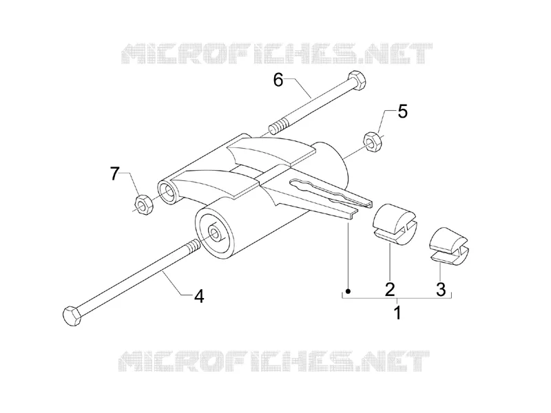 Bras oscillant