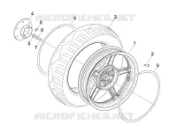 Roue arrière