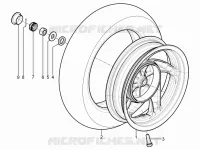 Roue arrière