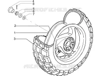 Roue arrière