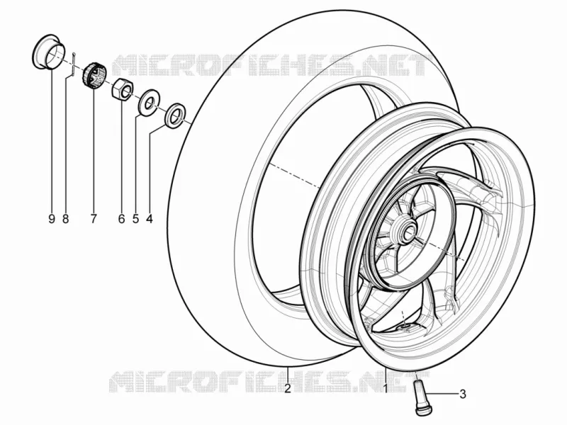 ROUE ARRIERE