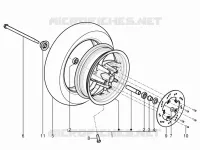 Roue avant
