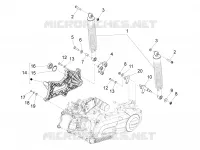 Suspension arrière - Amortisseur/s
