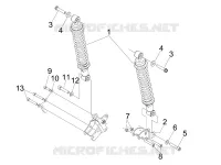 Suspension arrière - Amortisseur/s