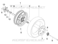 Roue avant