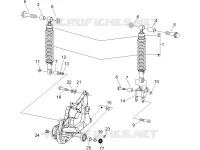 Suspension arrière - Amortisseur/s