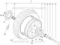 Roue avant