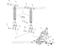 Suspension arrière - Amortisseur/s