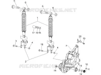 Suspension arrière - Amortisseur/s