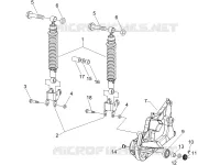 Suspension arrière - Amortisseur/s