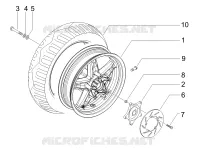 Roue arrière