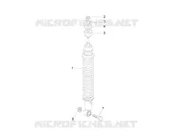 Suspension arrière - Amortisseur/s